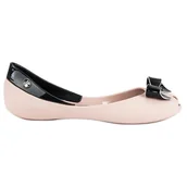 Baleriny - Meliski vinceza brązowe - ButyModne - miniaturka - grafika 1