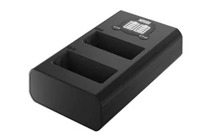 Newell Ładowarka do aparatu Ładowarka dwukanałowa DL-USB-C do akumulatorów DMW-BLG10 NL2111 - Ładowarki do aparatów dedykowane - miniaturka - grafika 2