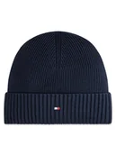 Czapki męskie - Tommy Hilfiger Czapka Flag AM0AM12796 Granatowy - miniaturka - grafika 1