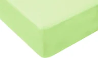 Prześcieradła dla dzieci - Prześcieradło bawełniane z gumką 90x40 Limonkowe - miniaturka - grafika 1