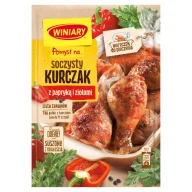 Szybkie dania obiadowe - Winiary POMYSŁ NA SOCZYSTEGO KURCZAKA Z PAPRYKĄ I ZIOŁAMI 28G zakupy dla domu i biura 20583340 - miniaturka - grafika 1