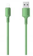 Kable USB - Kabel Usb Iphone 3A Somostel Zielony 3100mAh 1.2m - miniaturka - grafika 1
