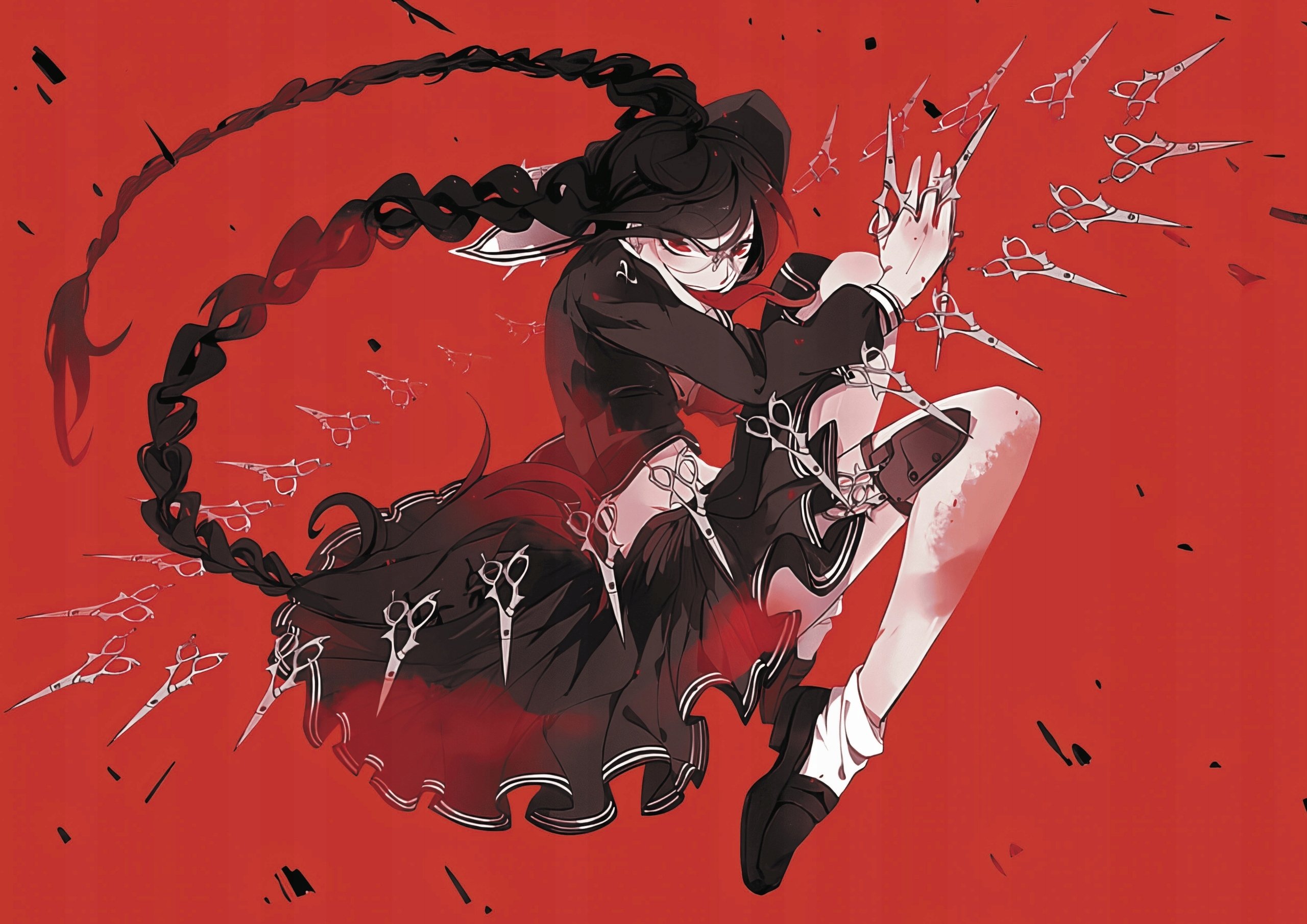 Plakat A1 anime manga Danganronpa