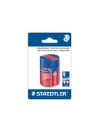 Przybory szkolne - Staedtler Double-hole tub sharpener round BK - miniaturka - grafika 1