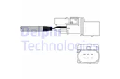 Sondy lambda - DELPHI SONDA LAMBDA ES11015-12B1 AUDI,SKODA - miniaturka - grafika 1