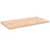 Meble modułowe i akcesoria - Blat stołu, 80x40x2,5 cm, lite drewno sosnowe, prostokątny Lumarko! - miniaturka - grafika 1