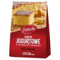 Dodatki do ciast w proszku - Delecta Duża Blacha Ciasto jogurtowe 640g - miniaturka - grafika 1