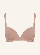 Biustonosze - Calvin Klein Biustonosz Push-Up Ck Attraction beige - miniaturka - grafika 1