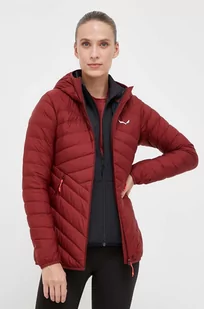 Salewa kurtka sportowa puchowa Brenta kolor bordowy - Kurtki damskie - miniaturka - grafika 1