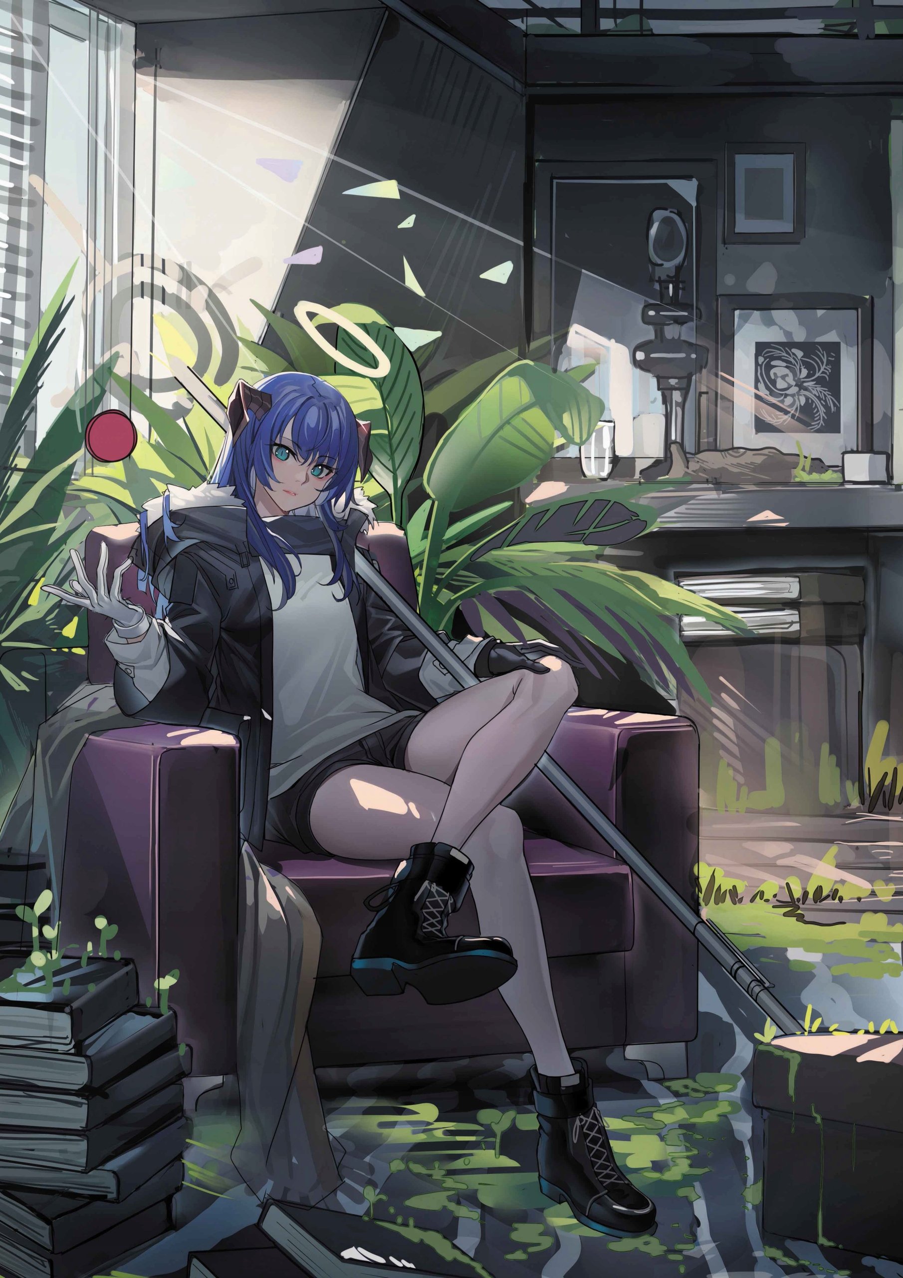 Plakat A3 gra anime Arknights