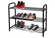 Szafki na buty - Szafka Na Buty, Regał, Półka. Metalowy Stojak Na Obuwie. Solidny - miniaturka - grafika 1