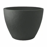 Donice - Donica plastikowa Stone śr.60 cm antracytowa Vog - miniaturka - grafika 1