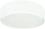 Lampy sufitowe - Nowodvorski Plafon LAMPA sufitowa MIST 8943 minimalistyczna OPRAWA abażurowa okrągła biała 8943 - miniaturka - grafika 1