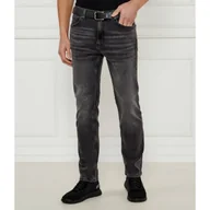 Spodnie męskie - HUGO Jeansy 708 Slim Fit - miniaturka - grafika 1