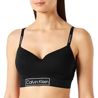 Biustonosze - Calvin Klein Biustonosz damski z lekką podszewką, Czarny, M - miniaturka - grafika 1