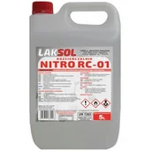 Rozpuszczalniki i preparaty do czyszczenia - LAKSOL Nitro RC-01 5L rozcieńczalnik nitro - miniaturka - grafika 1