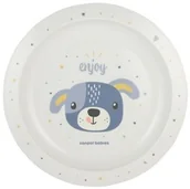 Miseczki i talerzyki dla dzieci - Canpol Talerz plastikowy 4/411blu - miniaturka - grafika 1