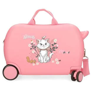 Joumma Disney Aristocats Marie walizka dziecięca różowa 45 x 31 x 20 cm twarda ABS 24,6 l 1,8 kg 4 koła bagaż podręczny, Różowy kolor, walizka dziecięca - Walizki - miniaturka - grafika 1