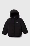Kurtki i płaszcze dla dziewczynek - adidas kurtka dziecięca kolor czarny - miniaturka - grafika 1