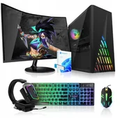 Zestawy komputerowe - ZESTAW KOMPUTER GAMINGOWY DO GIER EVO X5 / INTEL i3 / RTX 3050 / 16GB /WiFi - miniaturka - grafika 1