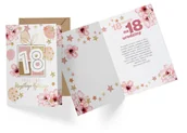 Kartki okolicznościowe i zaproszenia - KUKARTKA KUKARTKA Karnet B6 PR-353 Urodziny 18 450701 - miniaturka - grafika 1