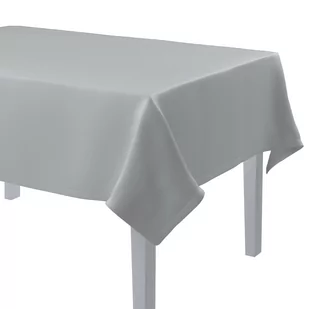 Dekoria Obrus prostokątny gołębi srebrny z połyskiem 130 × 130 cm Damasco 420-141-77 - Obrusy i serwetki - miniaturka - grafika 1