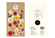 Zabawki kreatywne - naklejki ozdobne kwiaty - miniaturka - grafika 1