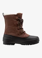 Buty zimowe męskie - Buty zimowe męskie Helly Hansen Varanger Primaloft - brunette/black - miniaturka - grafika 1