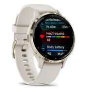 Smartwatch - Garmin Venu 3S 41mm Beżowy - miniaturka - grafika 1