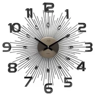 Zegary - JVD Zegar ścienny HT108.3 z kryształkami średnica 49 cm uniwersalny 10539-uniw - miniaturka - grafika 1