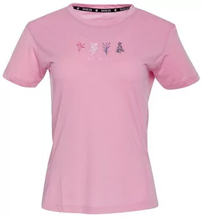 Koszulki i topy damskie - Dare 2b T-shirt "Unwind Tee" w kolorze jasnoróżowym - grafika 1