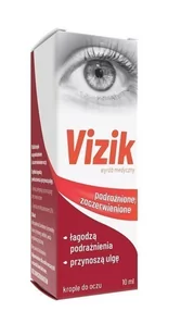 Penta Arzneimittel Vizik krople do oczu podrażnionych i zaczerwienionych 10 ml | DARMOWA DOSTAWA OD 199 PLN! - Wzrok i słuch - miniaturka - grafika 1