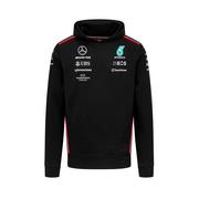 Bluzy męskie - Bluza męska Hoodie Team Black Mercedes AMG F1 2023 - miniaturka - grafika 1