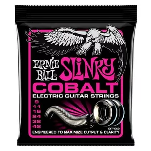 Ernie Ball 2723 Cobalt Super Slinky 9-42 - Struny gitarowe  - miniaturka - grafika 1