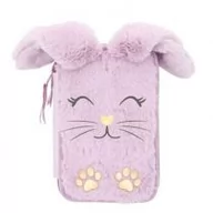 Piórniki - Astra Piórnik potrójny z wyposażeniem bag Fluffy Bunny - miniaturka - grafika 1