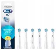 Końcówki do szczoteczek elektrycznych - Oral-B iO Ultimate Clean EB6 6 szt. biały - miniaturka - grafika 1