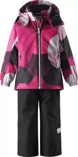 Reima 2-częściowy zestaw zimowy w kolorze różowo-czarnym - Kurtki i płaszcze dla chłopców - miniaturka - grafika 1