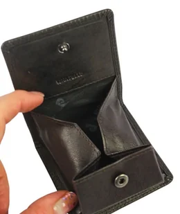 Portfel Uniwersalny Sakieweczka ,,Na Bilon,, KOMIN Pierre Cardin Skóra Licowa 2238 KONIAK 8 x 7 x 2,5 [cm] - Portfele - miniaturka - grafika 8