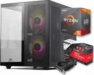 Zestawy komputerowe - BSG Striker Ryzen 5 16GB DDR4 1TB NVMe Radeon RX 6600 Windows 11 Pro - miniaturka - grafika 1