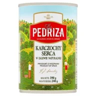 Warzywa w marynacie - Karczochy serca w zalewie naturalnej La Pedriza 390 g - miniaturka - grafika 1