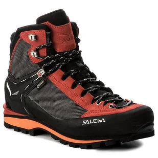 Trekkingi Salewa Crow Gtx GORE-TEX 61328-0935 Czarny - Buty trekkingowe męskie - miniaturka - grafika 1