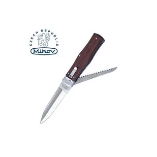Mikov Nóż sprężynowy Predator 241-ND-2/KP Wood (T012069) T012069 - Noże - miniaturka - grafika 1