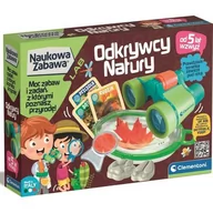 Mały naukowiec - Clementoni Naukowa Zabawa Odkrywcy Natury 50714 50714 - miniaturka - grafika 1