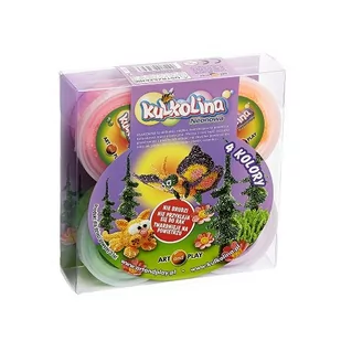 Art And Play Kulkolina 4 kol Neon - Masy plastyczne - miniaturka - grafika 1