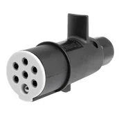 Akcesoria do przyczep i kamperów - Wtyk przyczepy 7 pin typ s 24v tir amio-03224 - miniaturka - grafika 1