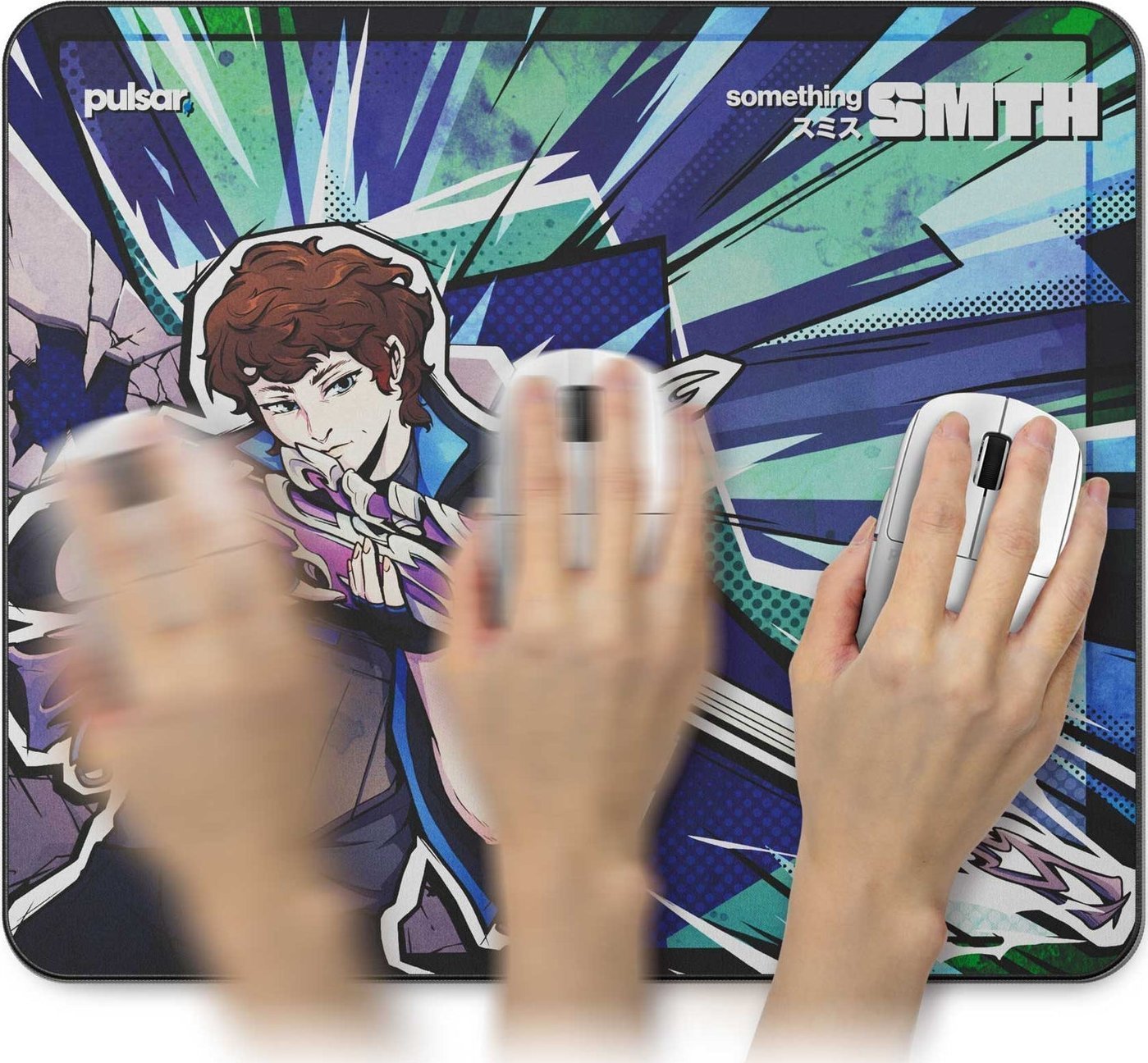 Pulsar PRX Something Pelės kilimėlis žaidimams XL 490mm x 420mm Pelės Kilimėlis