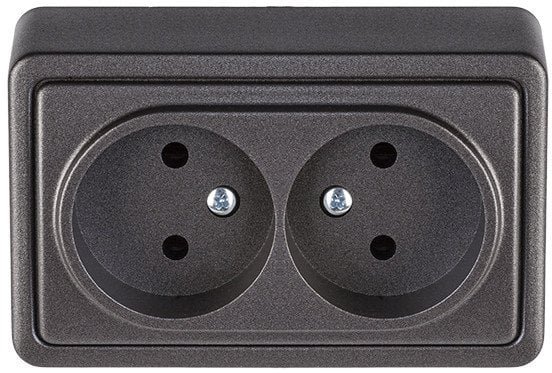 SOCKET RP16-020 2VIET O PLAST ANTHR SL+