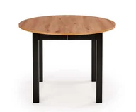 Stoły - Stół Rozkładany St44M Czarny / Dąb Craft - miniaturka - grafika 1