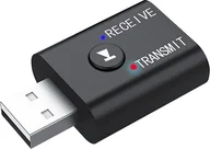 Adaptery bluetooth - Adapter bluetooth Vakoss Odbiornik i nadajnik Bluetooth Vakoss LT-2025BK - miniaturka - grafika 1