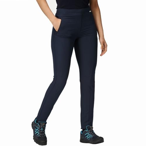 Regatta Damskie spodnie Pentre Stretch Isoflex Durable Water Repellent Part Elasticated Waist 2 Zipped Pocket Trousers